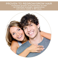 Charismo Dekohair serum dropper dispense highlights precise application to target thinning areas