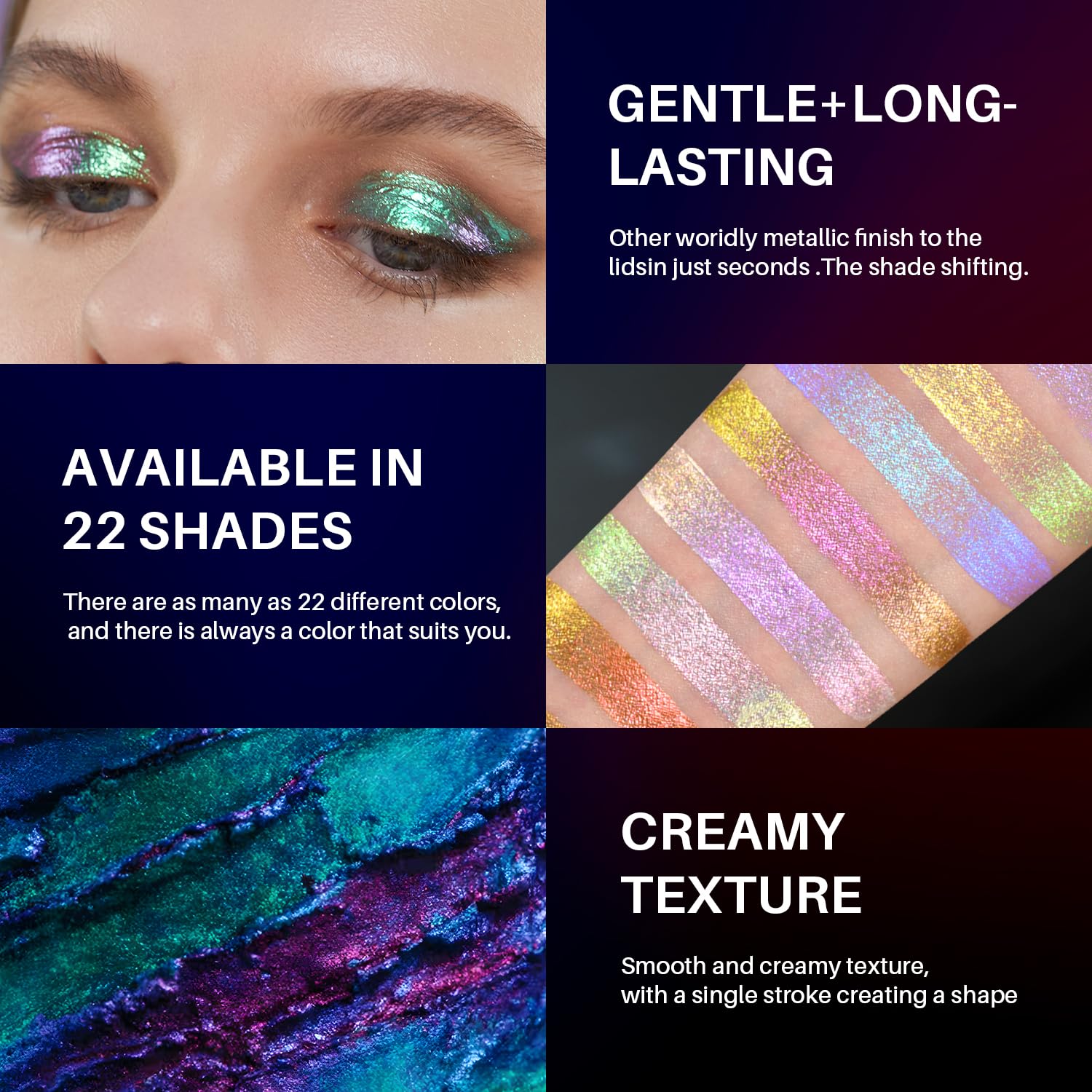 CHARMACY quick-drying liquid formula dries fast for efficient makeup routines.