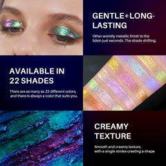 CHARMACY quick-drying liquid formula dries fast for efficient makeup routines.
