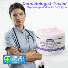 Charmonic cream texture demonstrates non-greasy, fast-absorbing formula