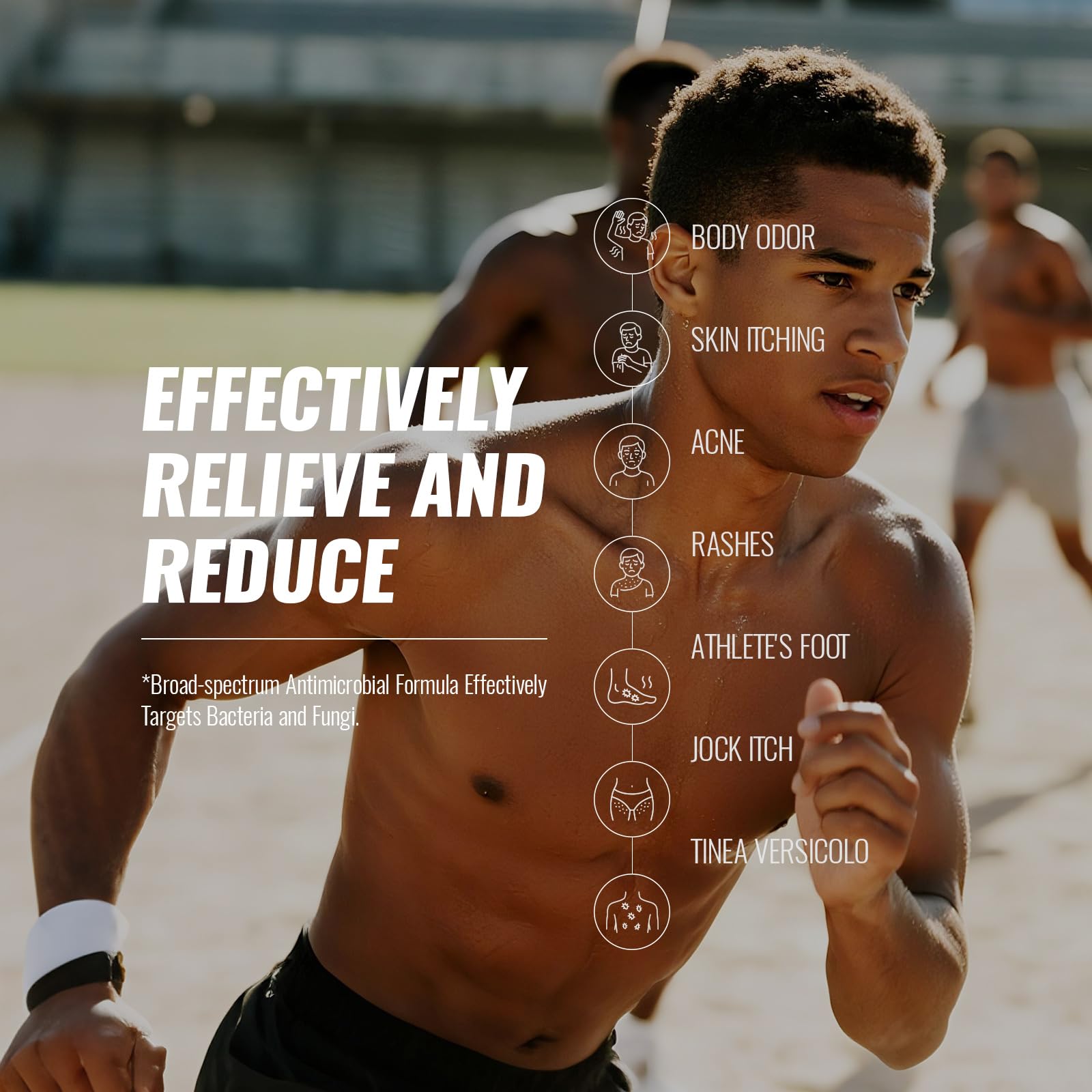 CHARMPOO bottle pump dispense for easy post-workout application