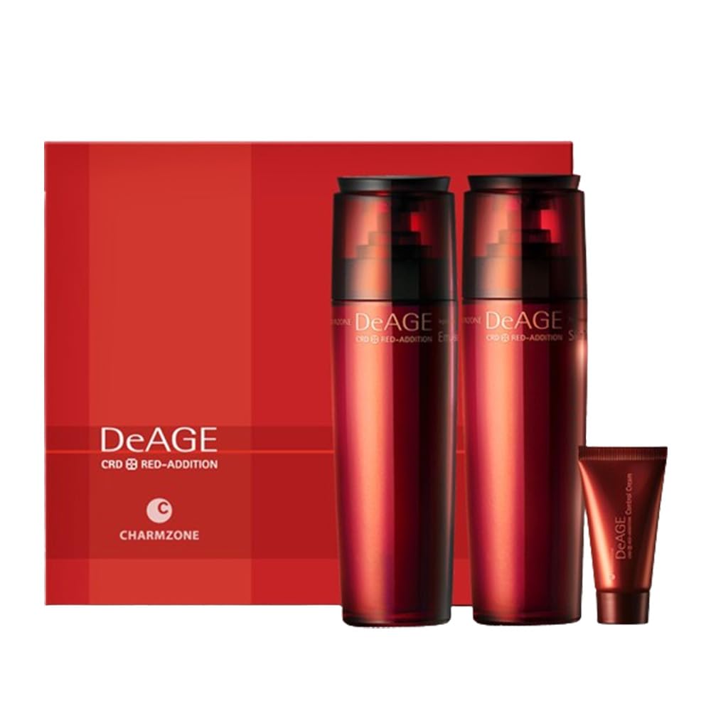 CHARMZONE Red Addition emulsion application tube for lightweight daily moisture.