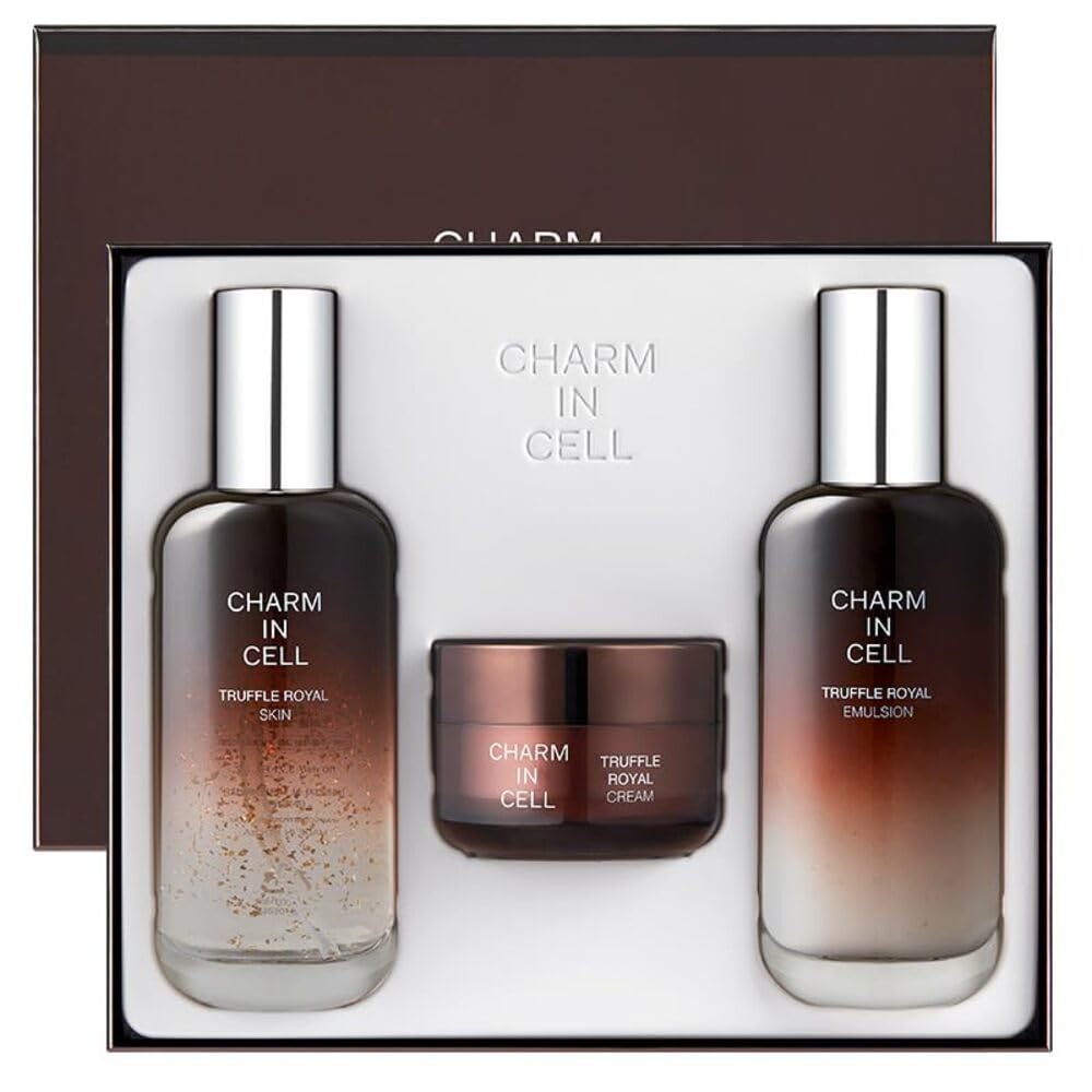 CHARMZONE Truffle Royal Toner bottle for hydrating prep and smooth skin prep.