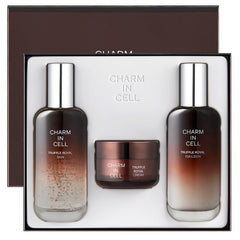 CHARMZONE Truffle Royal Toner bottle for hydrating prep and smooth skin prep.