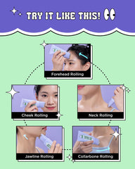 CHASIN' RABBITS Morning skincare routine with ice roller and serum