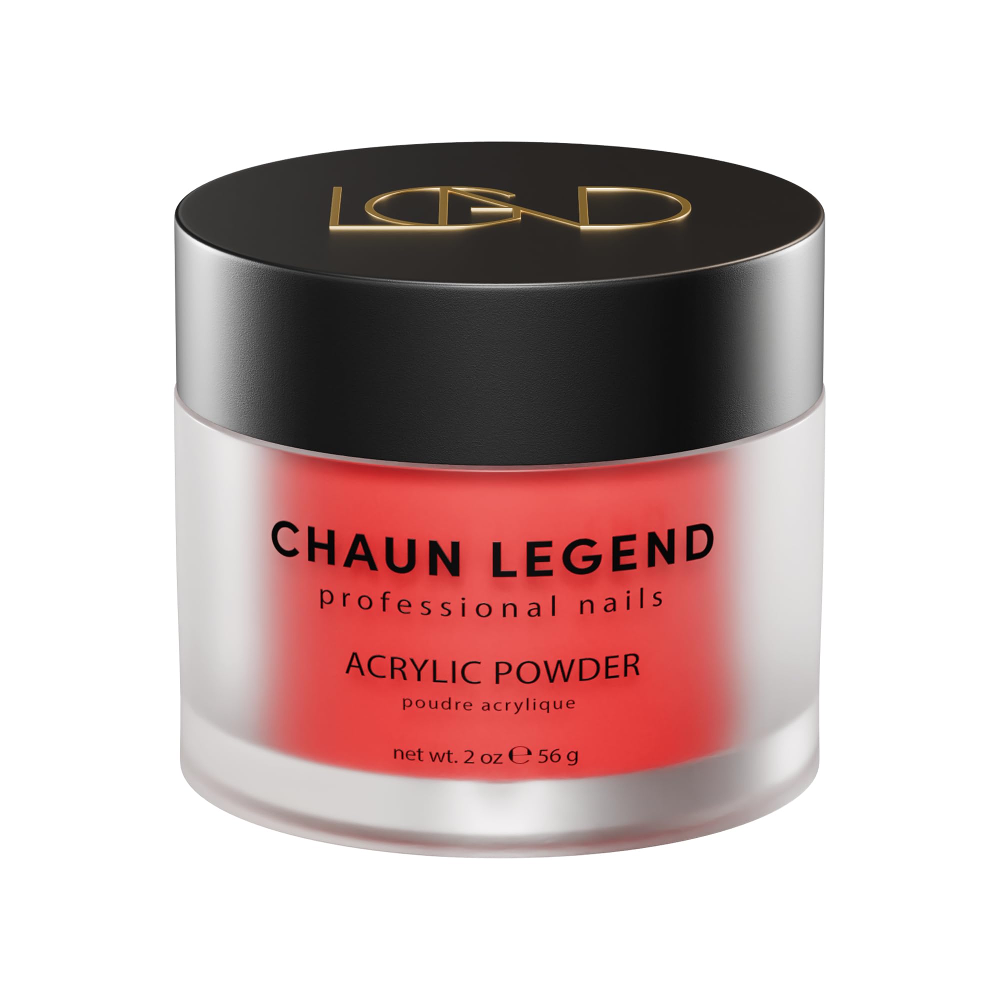 Chaun Legend Berry Bloom bottle shows neon orange with pink hints for a bold look.