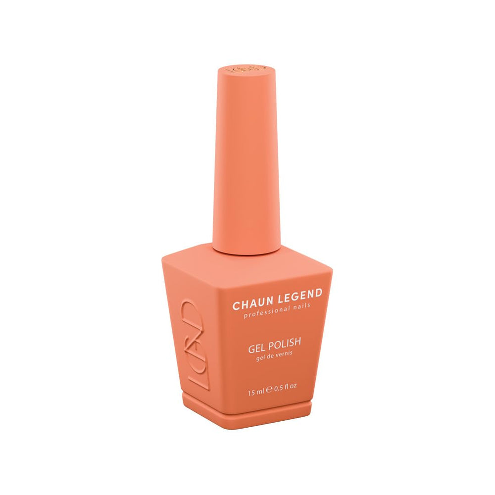 Chaun Legend Be My Ex LG5167 bottle shows deep rose red with high gloss potential