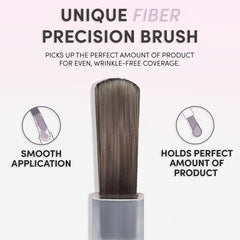 Chaun Legend Gel Nail Polish Hush Little Blush one coat coverage highlights bold color.