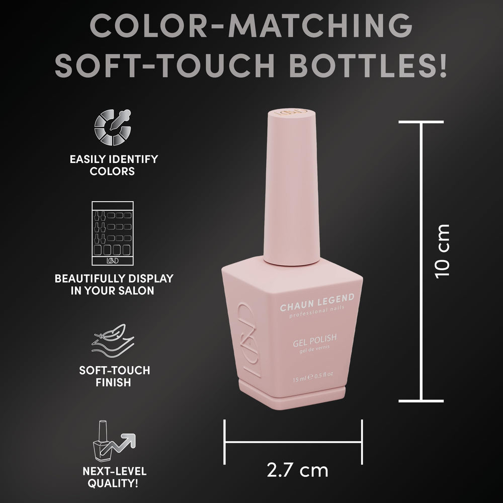 Chaun Legend precision brush demonstrates controlled, wrinkle-free application.