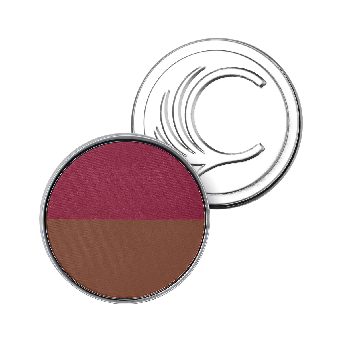 Cheekbone Balance Deep Blush-Bronzer compact for versatile contour and glow.