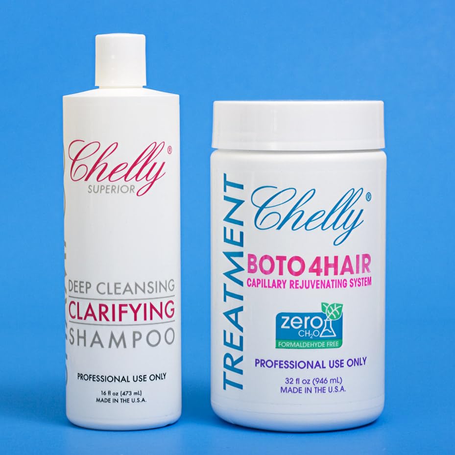 Chellly Hair Treatment capillary rejuvenating system bottle showing smoother, healthier-looking hair