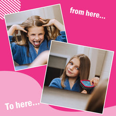 Chellly-treated hair with visible shine and frizz control