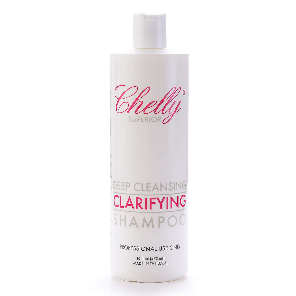 CHELLY combo packaging shows keratin and clarifying shampoo together for convenience