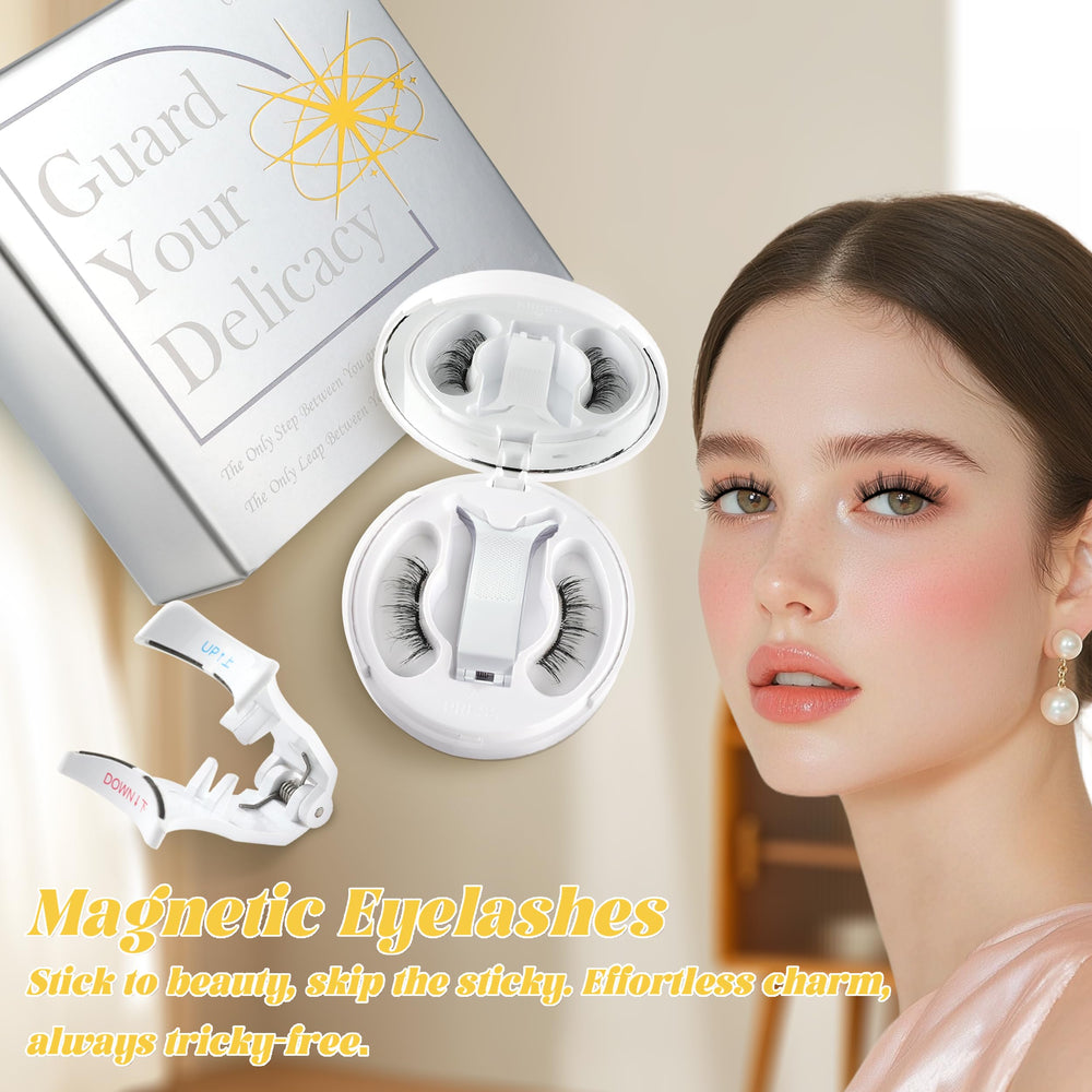 Chensplend daily-use magnetic lashes paired with included applicator.