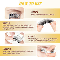 CHENSPLEND daily-use lashes provide comfortable all-day wear.