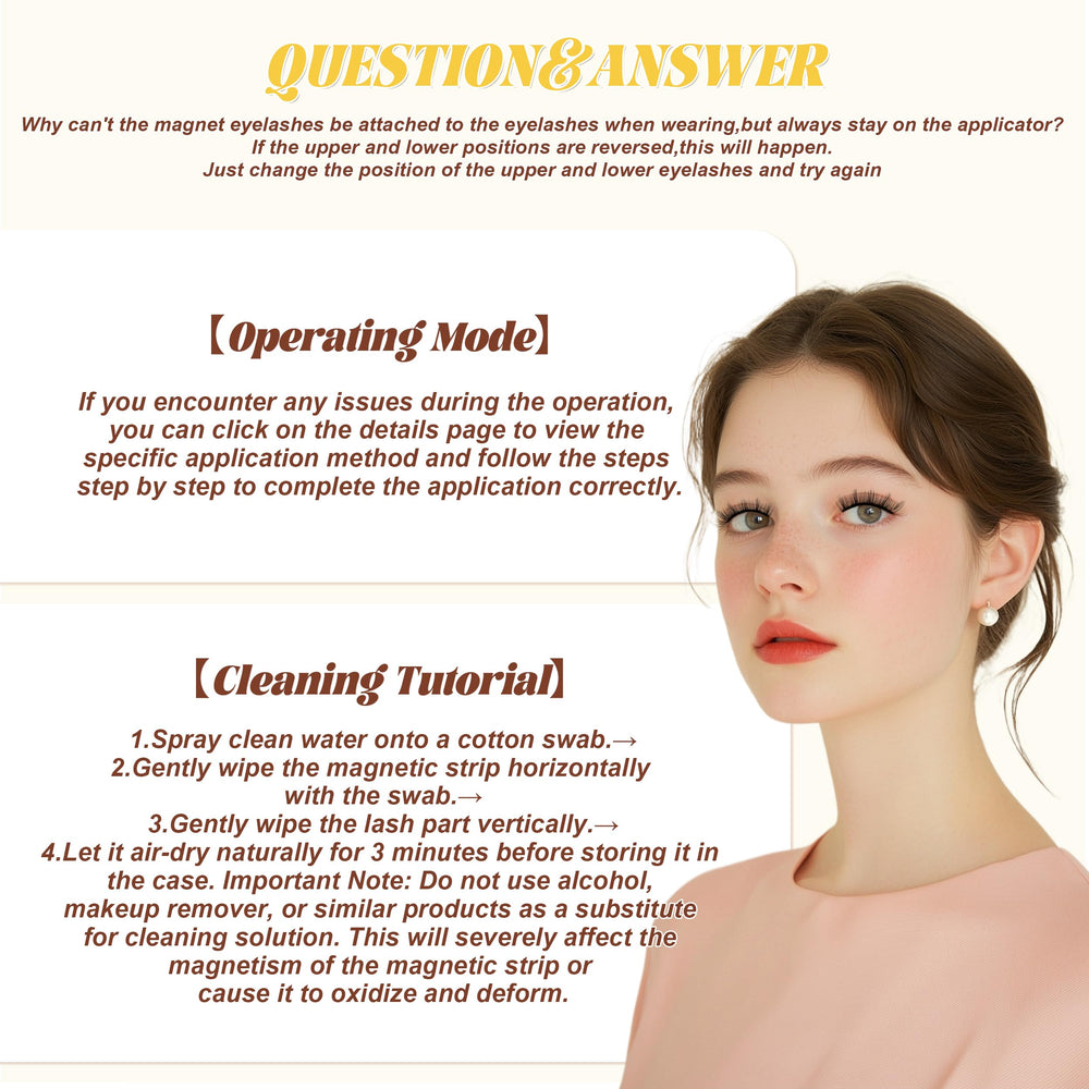 Chensplend easy-remove magnetic lashes protect natural lashes during daily removal.