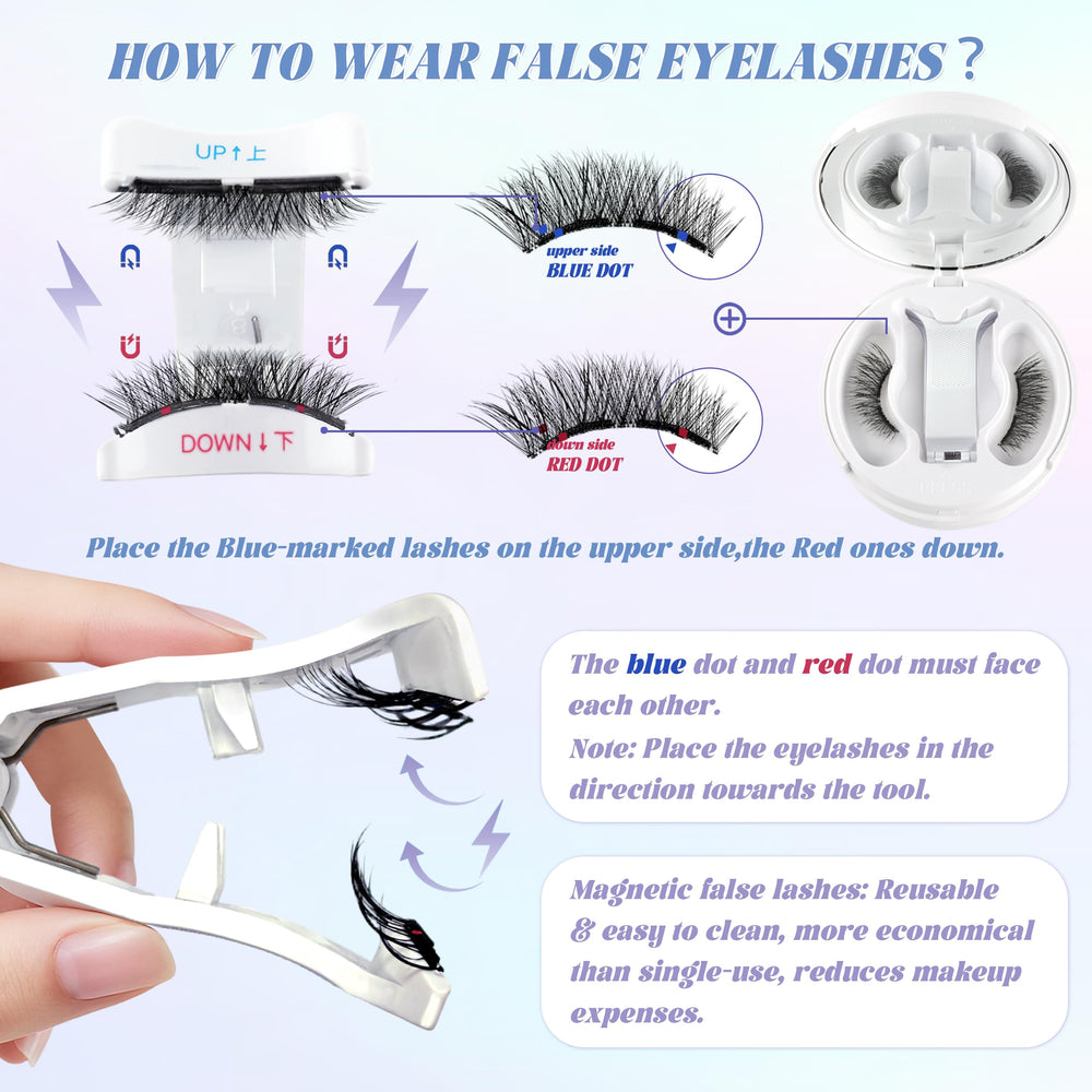 CHENSPLEND Eye-enlarging Lashes for a natural look that lasts