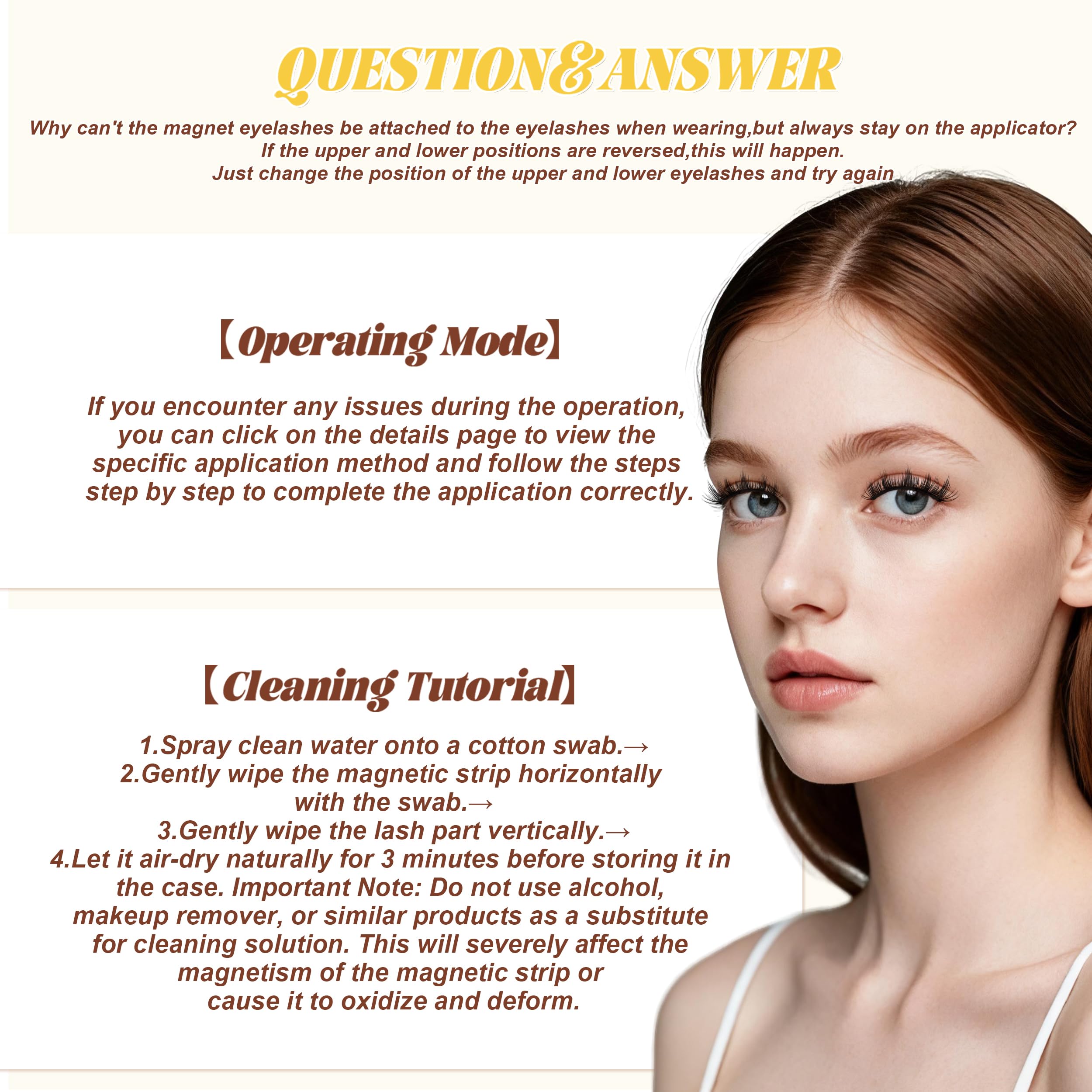 Chensplend lashes ideal for daily use and quick touch-ups.