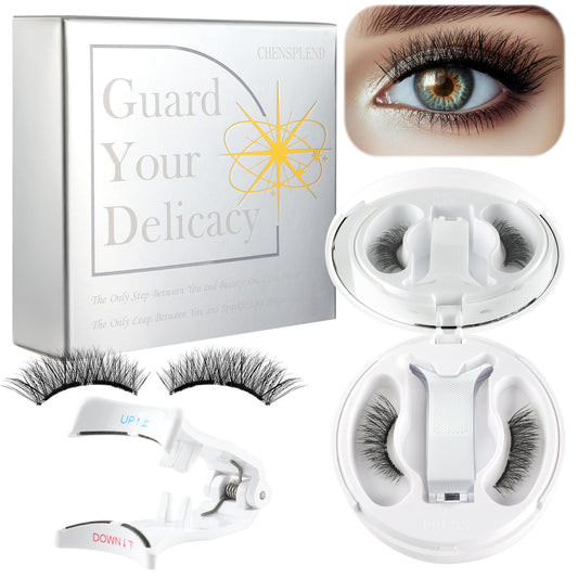 Chensplend M06 magnetic eyelashes in sleek packaging for protection and organization.