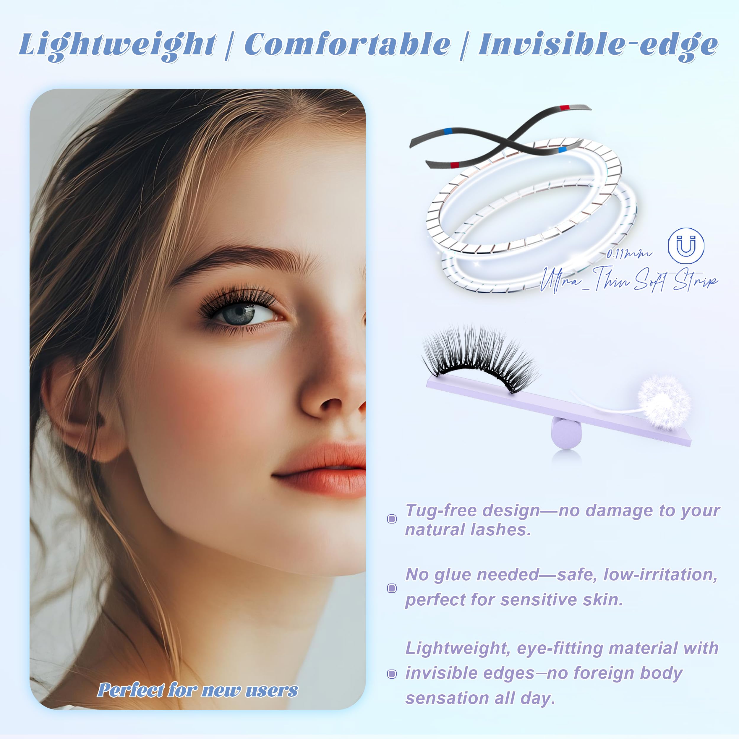 Chensplend N04 applicator included for precise glue-free application