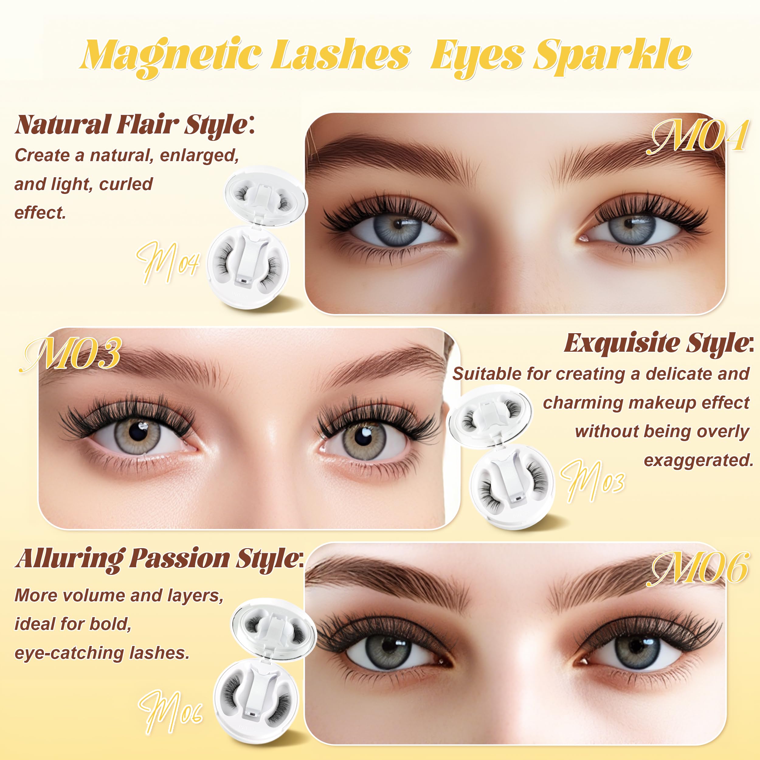 Chensplend premium silver gift box stores lashes and accessory neatly.