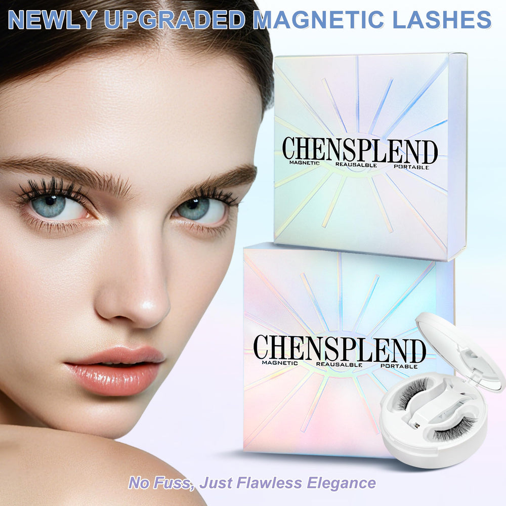 Chensplend N03 soft magnet material flexes for any eye shape all day comfort.