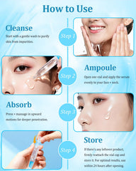 CHEOKINGBA air-tight single-use tubes preserve actives and ensure freshness
