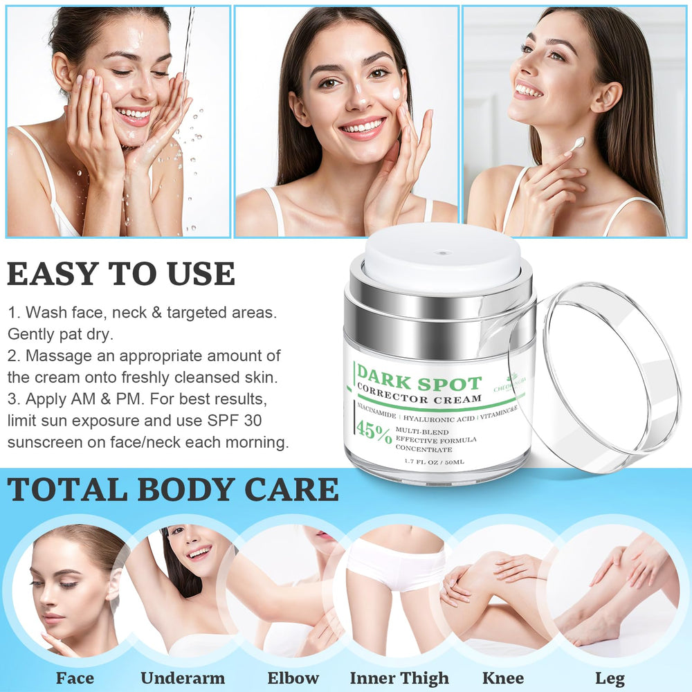 CHEOKINGBA before-after close-up reveals a more even complexion