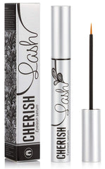Cherish Lash serum bottle for daily eyelash care and longer-looking lashes