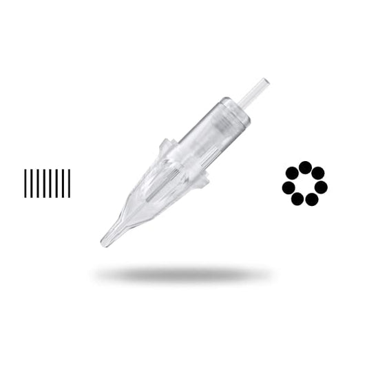 Cheyenne Craft Cartridges 7-shader close-up highlights precision needle tips.
