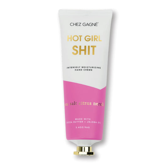 Chez Gagné intensively moisturizing hand cream bottle front showing vegan formula for daily hydration