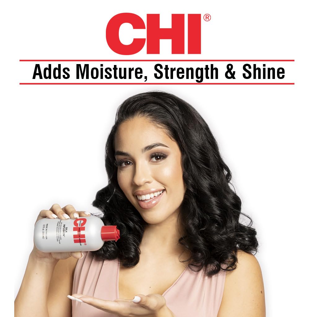 CHI Infra Silk Infusion uses an alcohol-free formula for non-drying, weightless feel.