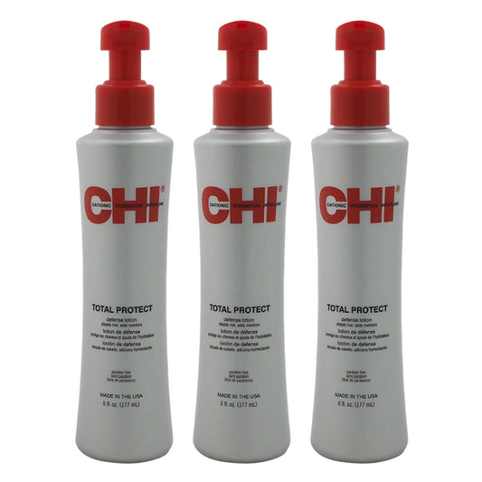 Chi Total Protect bottle front view for moisture and UV protection.