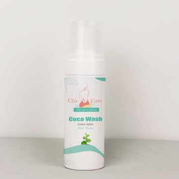 Chicvcare Cuca Wash Mint bottle for a refreshing cleansing ritual