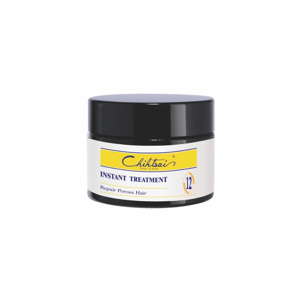 Chihtsai Instant Treatment 17oz bottle ready for quick leave-in care on rough hair.