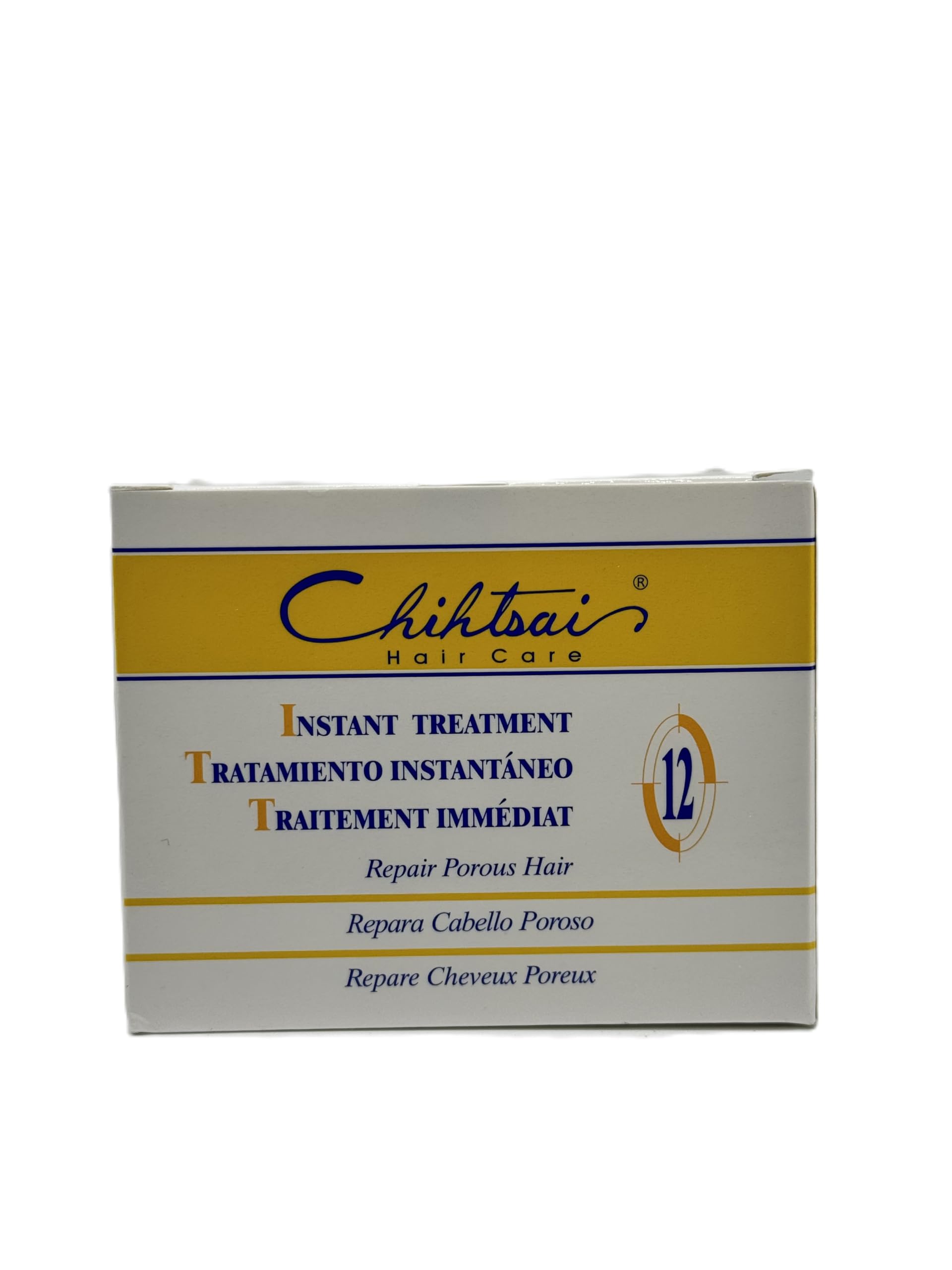 Chihtsai No.12 Repairs porous cuticle for healthier-looking shine