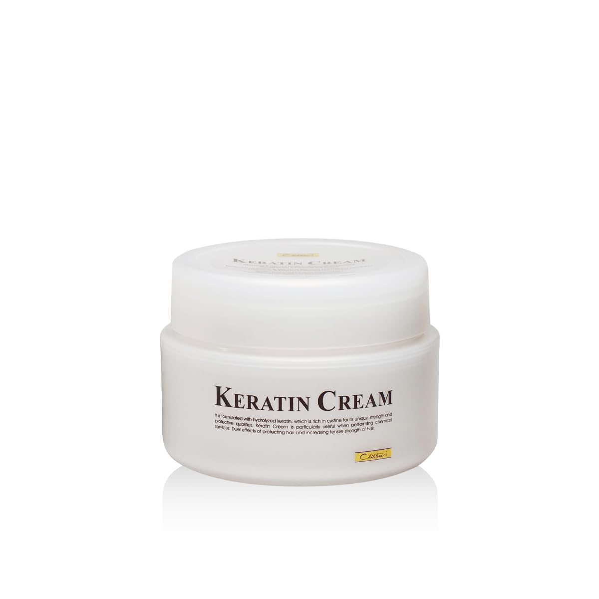 Chihtsai No.36 Keratin Cream bottle for heat protection and smoother texture