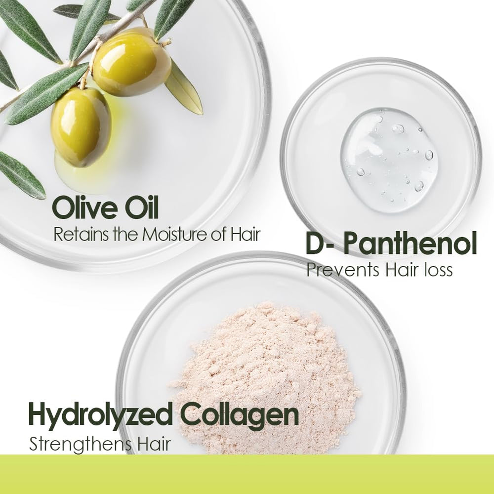 Chihtsai Olive Conditioner with kiwi extract shown for scalp support
