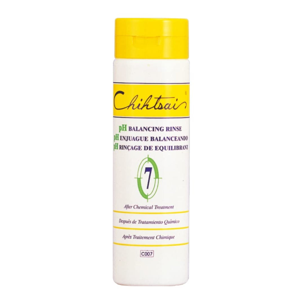 Chihtsai Ph Balancing Rinse No.7 bottle restores pH balance