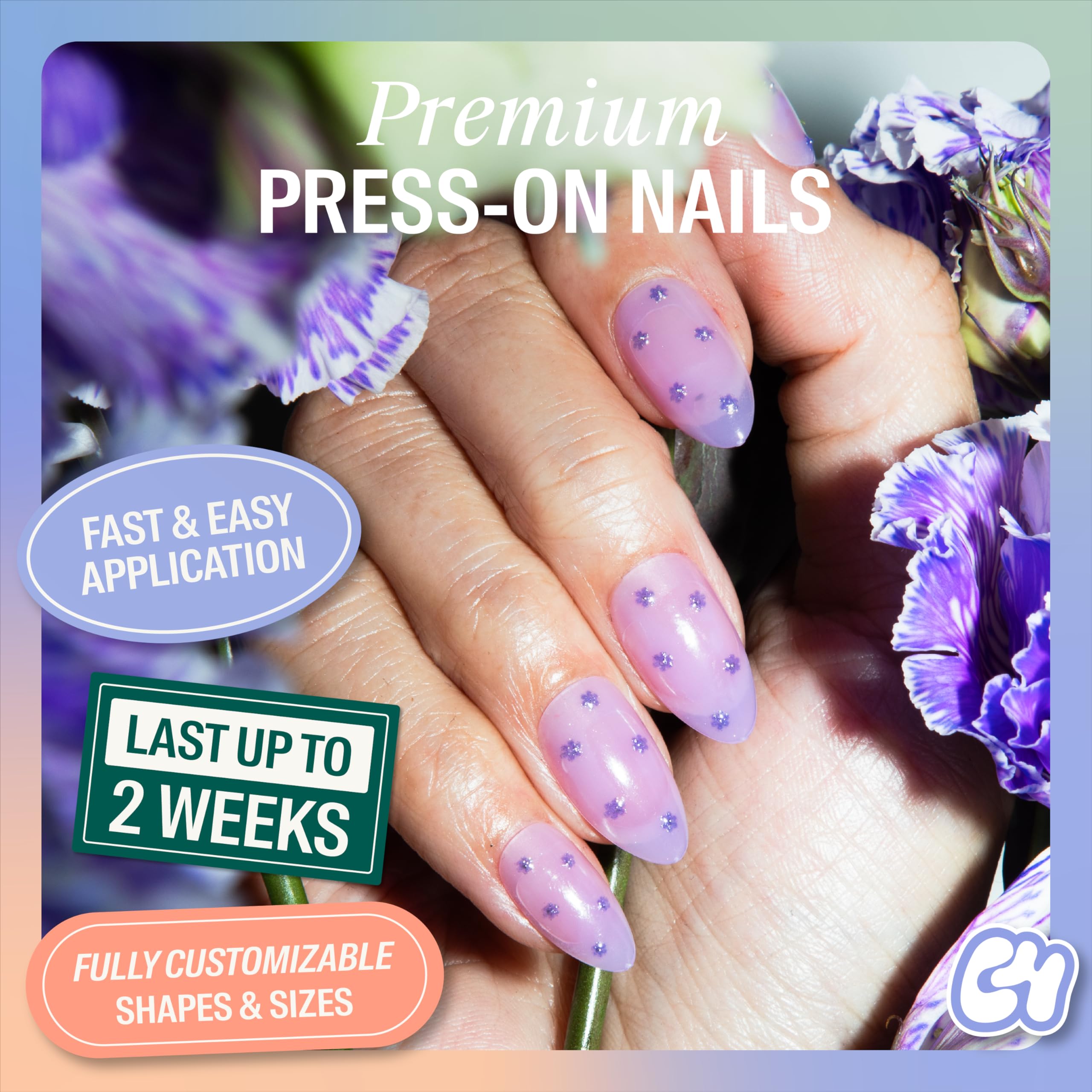 Chillhouse 30 shapes and sizes guide helps a precise fit for nails