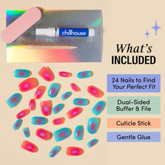 Chillhouse cuticle stick for precise prep and tidy edges.
