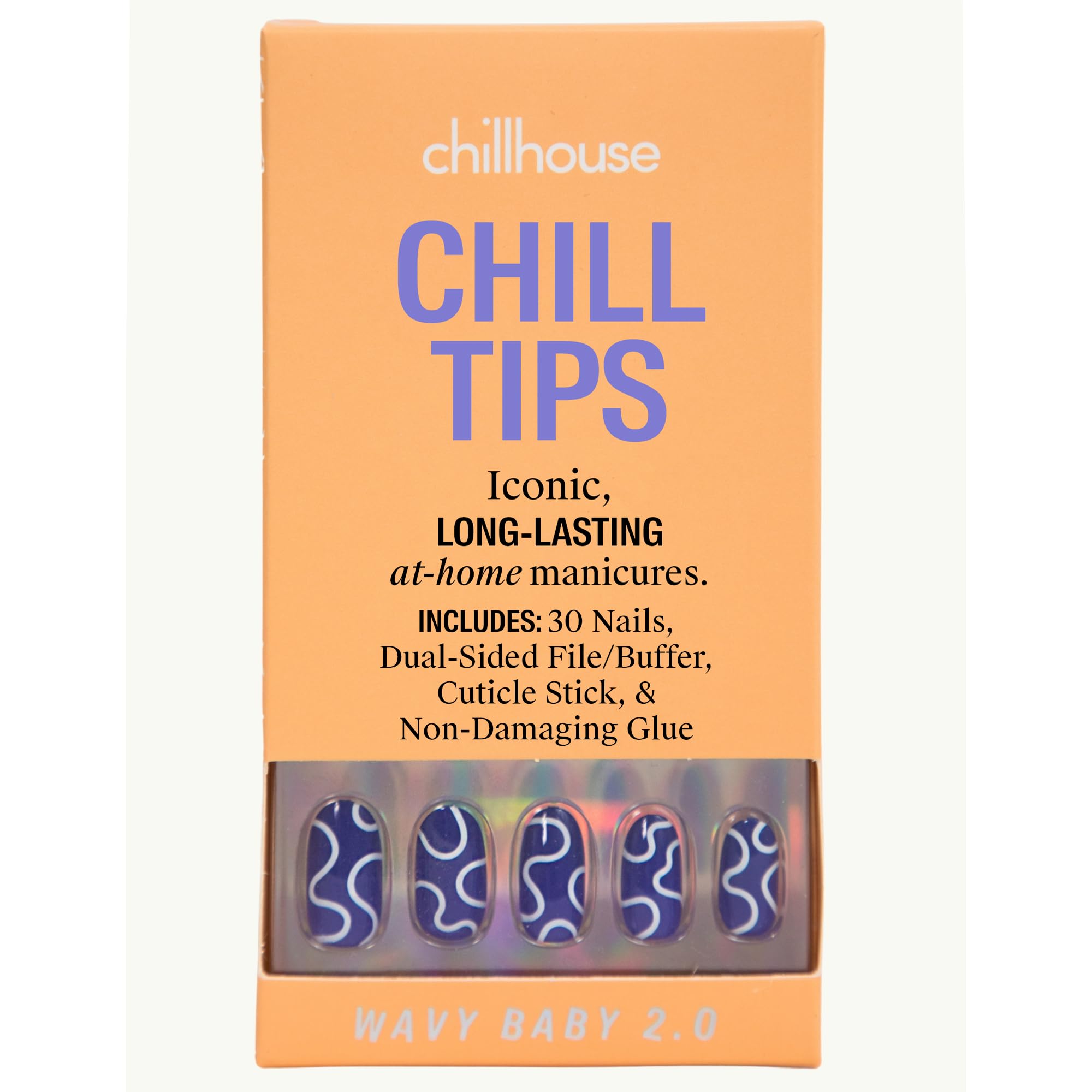 Chill Tips kit package ready for easy at-home manicure