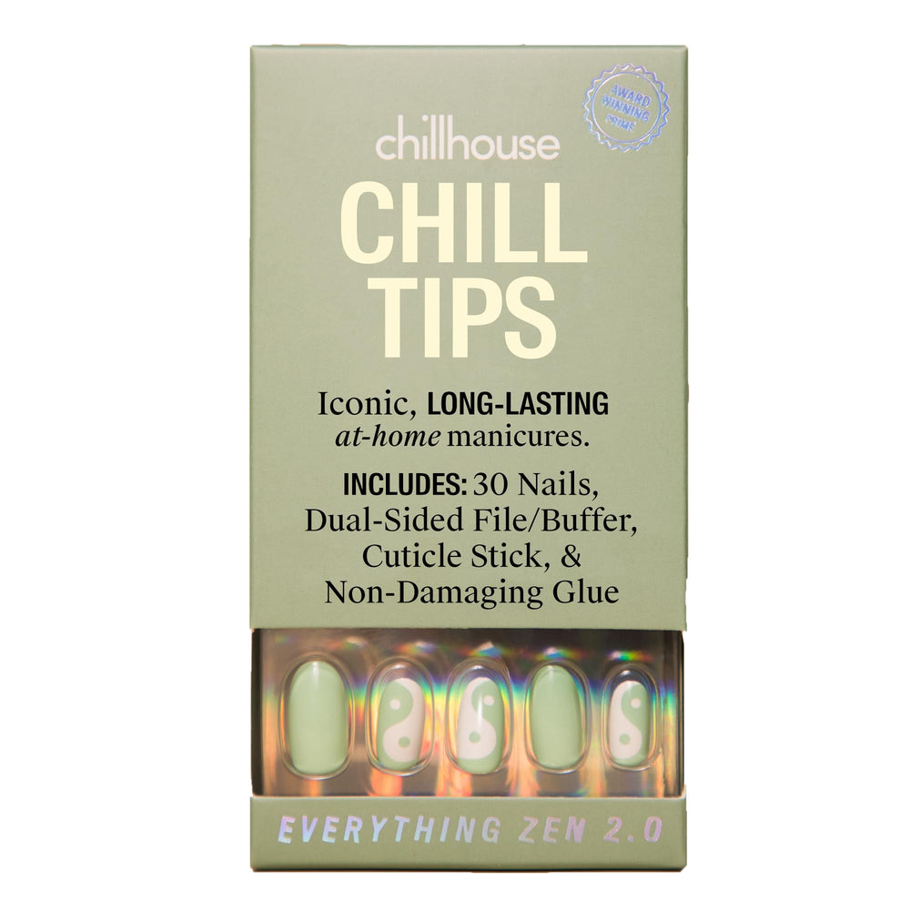Chillhouse Chill Tips oval zen 2.0 pack for quick at-home manicures
