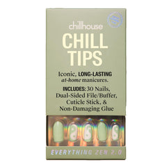 Chillhouse Chill Tips oval zen 2.0 pack for quick at-home manicures