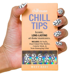 Chillhouse Chill Tips press-on nails kit for quick, professional manicures at home.