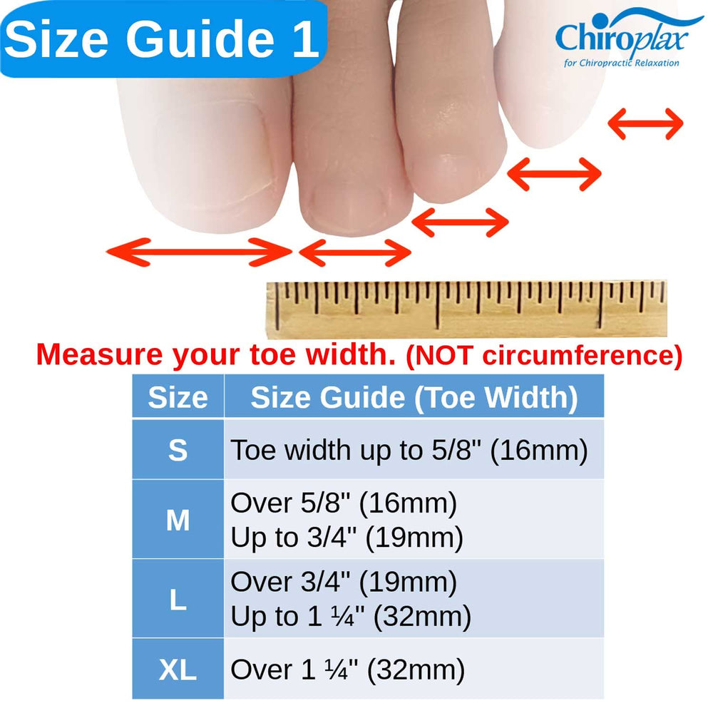 Chiroplax gel-lining close-up highlighting silicone cushioning for toes