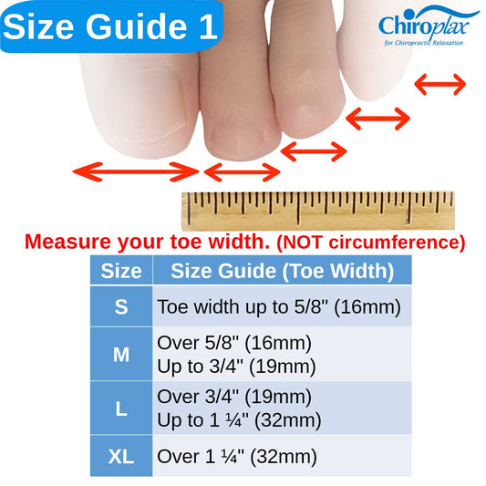 Chiroplax gel-lining close-up highlighting silicone cushioning for toes