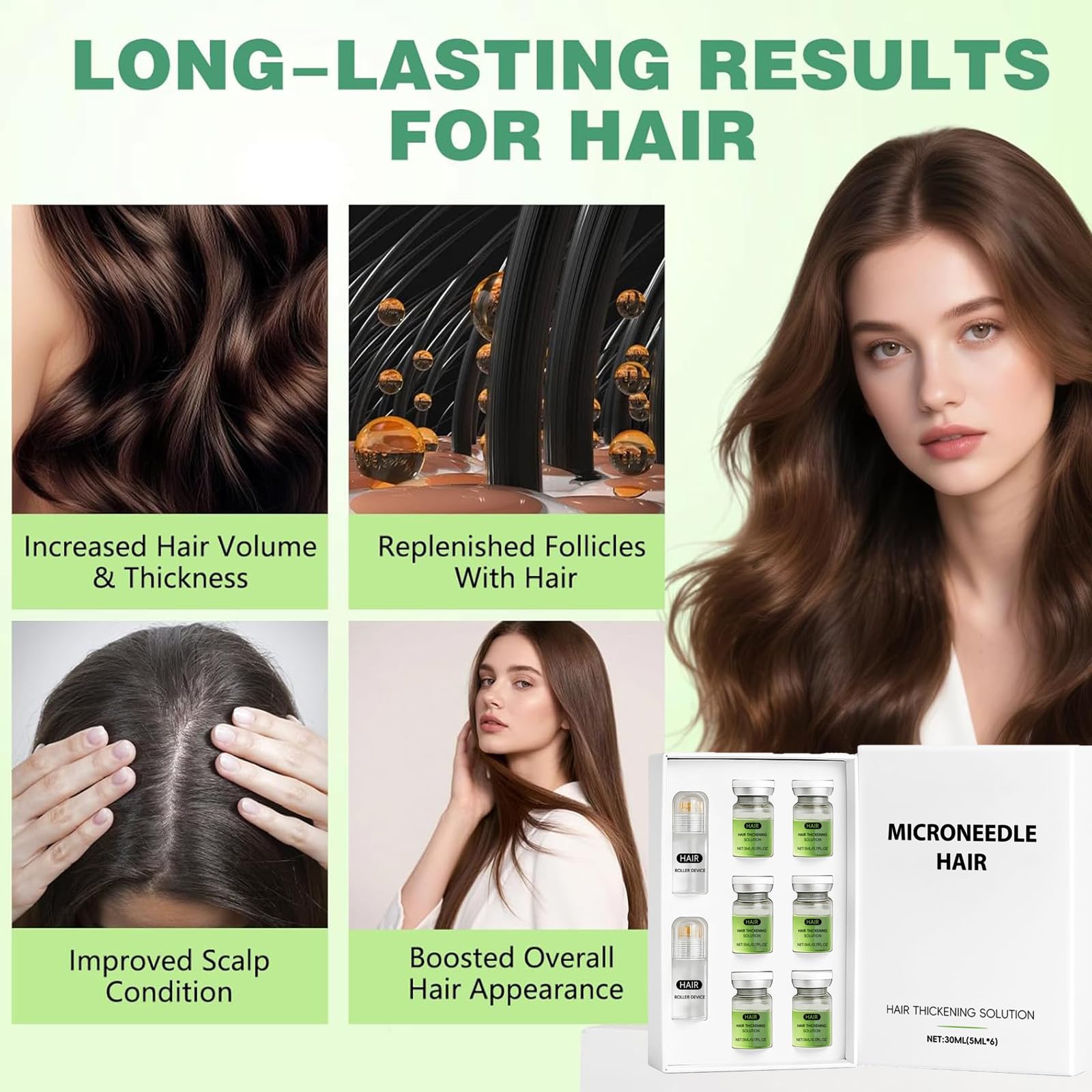 ChLNDalin Alpha Infuse scalp application promotes even absorption.