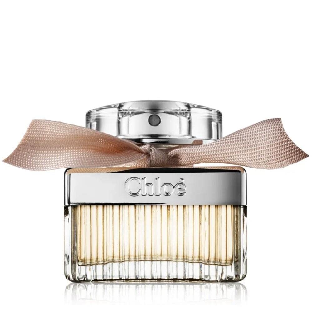 Chloe New EDP spray bottle highlighting floral notes for romantic evening wear.