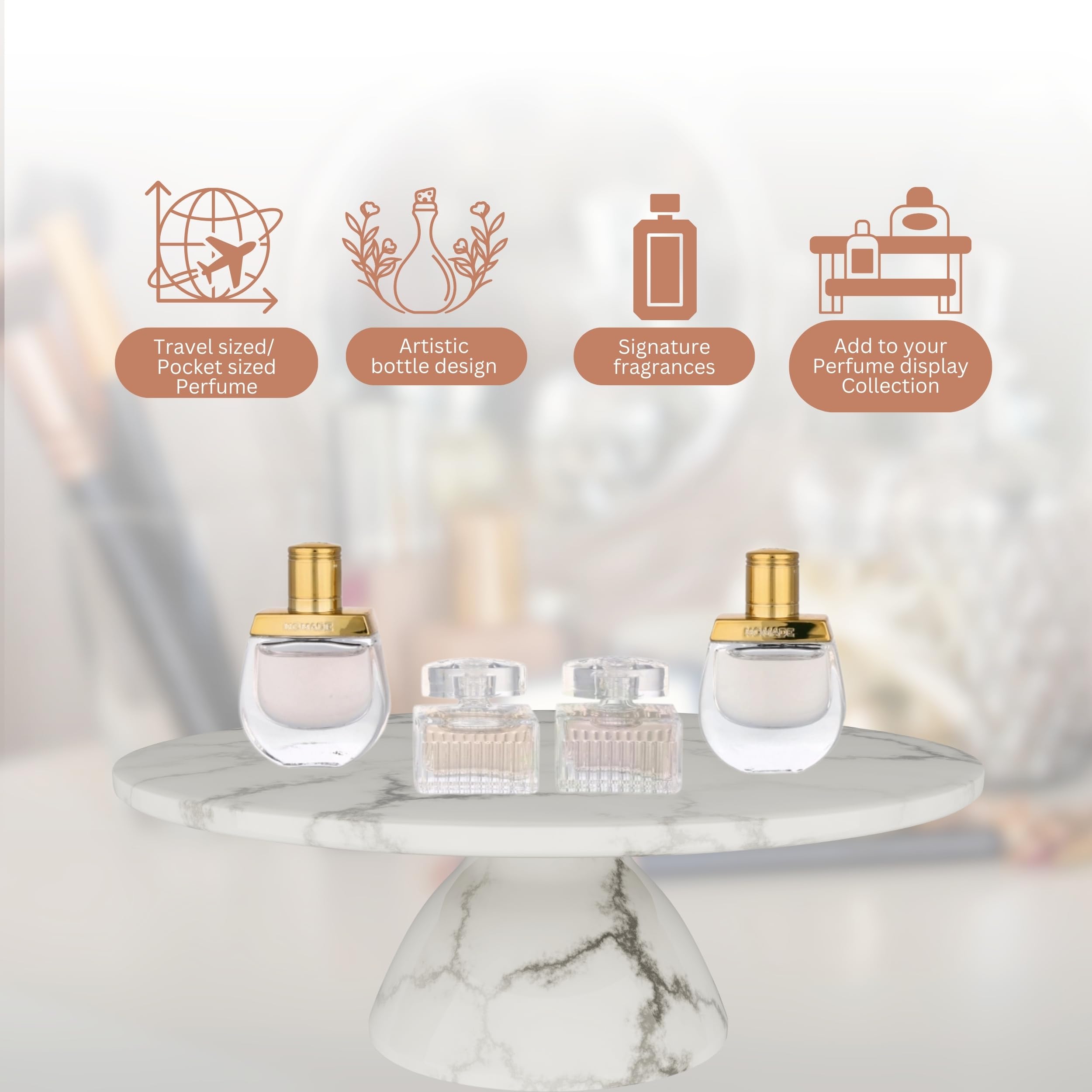 Chloe Nomade EDP bottle with deeper fruity woody profile for evening wear